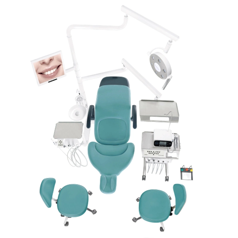 Good CE Dental Equipment Suntem Implant Dental Chair with Doctor Stool